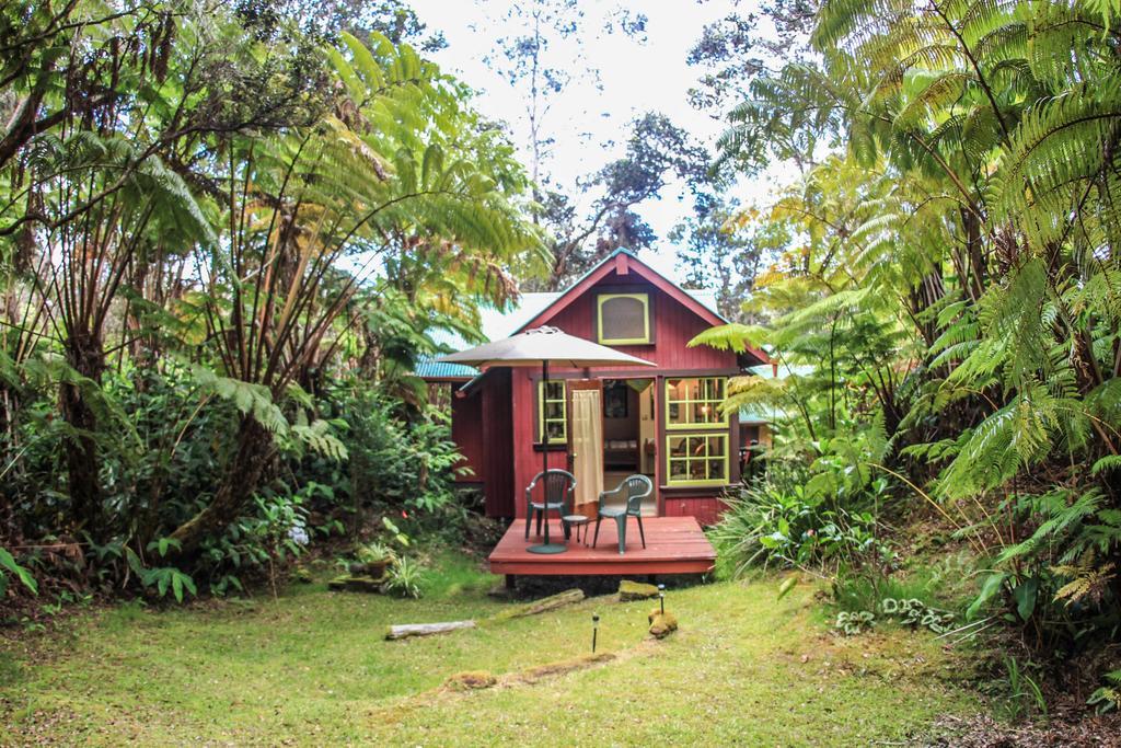 Ferny Hollow: Romantic Rainforest Cottage Volcano Dış mekan fotoğraf